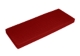 red bench cushion