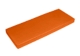 orange bench cushion