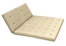 Deluxe Double Chaise Cushion with Buttons