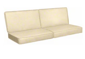 Custom Flat Wicker Sofa Cushions 2