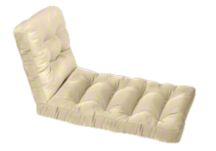 custom wicker chaise cushions